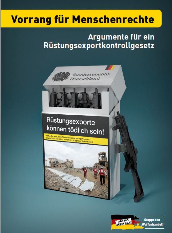 Broschüre Rüstungsexportkontrollgesetz